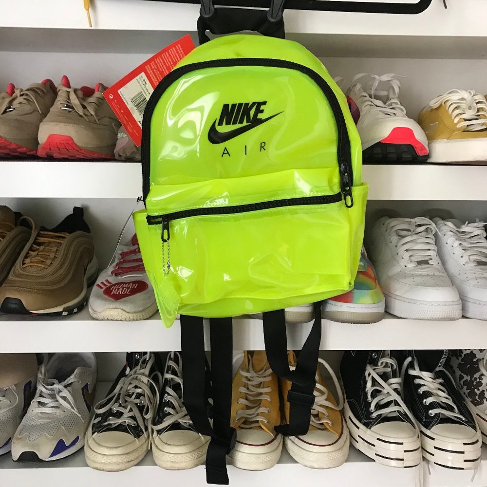 NIKE Just Do It Transparent Backpack